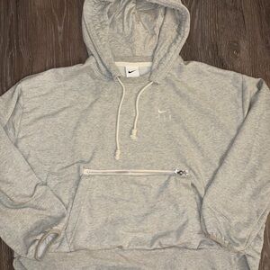 Nike Light Gray Pullover Hoodie